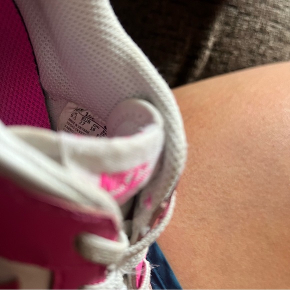 Nike Pink and White Sneakers - Picture 6 of 9